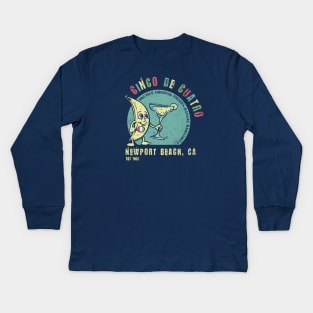 Cinco de Cuatro Kids Long Sleeve T-Shirt